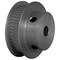B&B Manufacturing 48-2P06-6FA3, Timing Pulley, Aluminum, Clear Anodized,  48-2P06-6FA3 - alternate 1